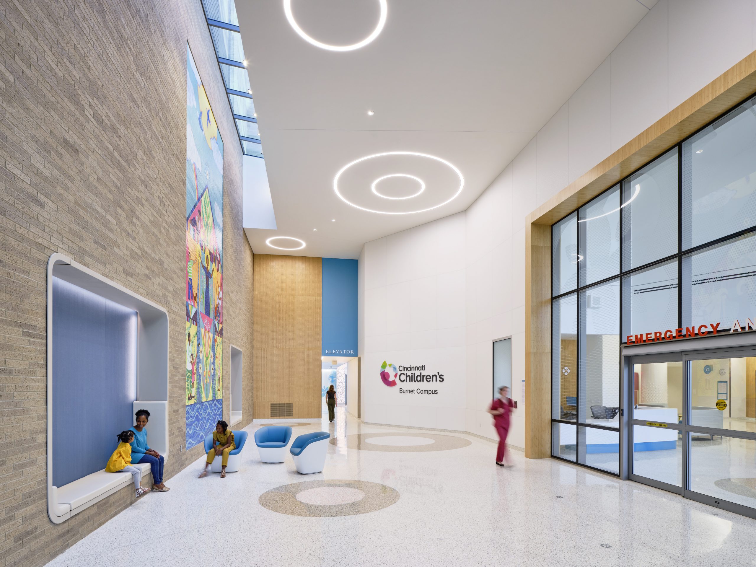 Hospital resting area