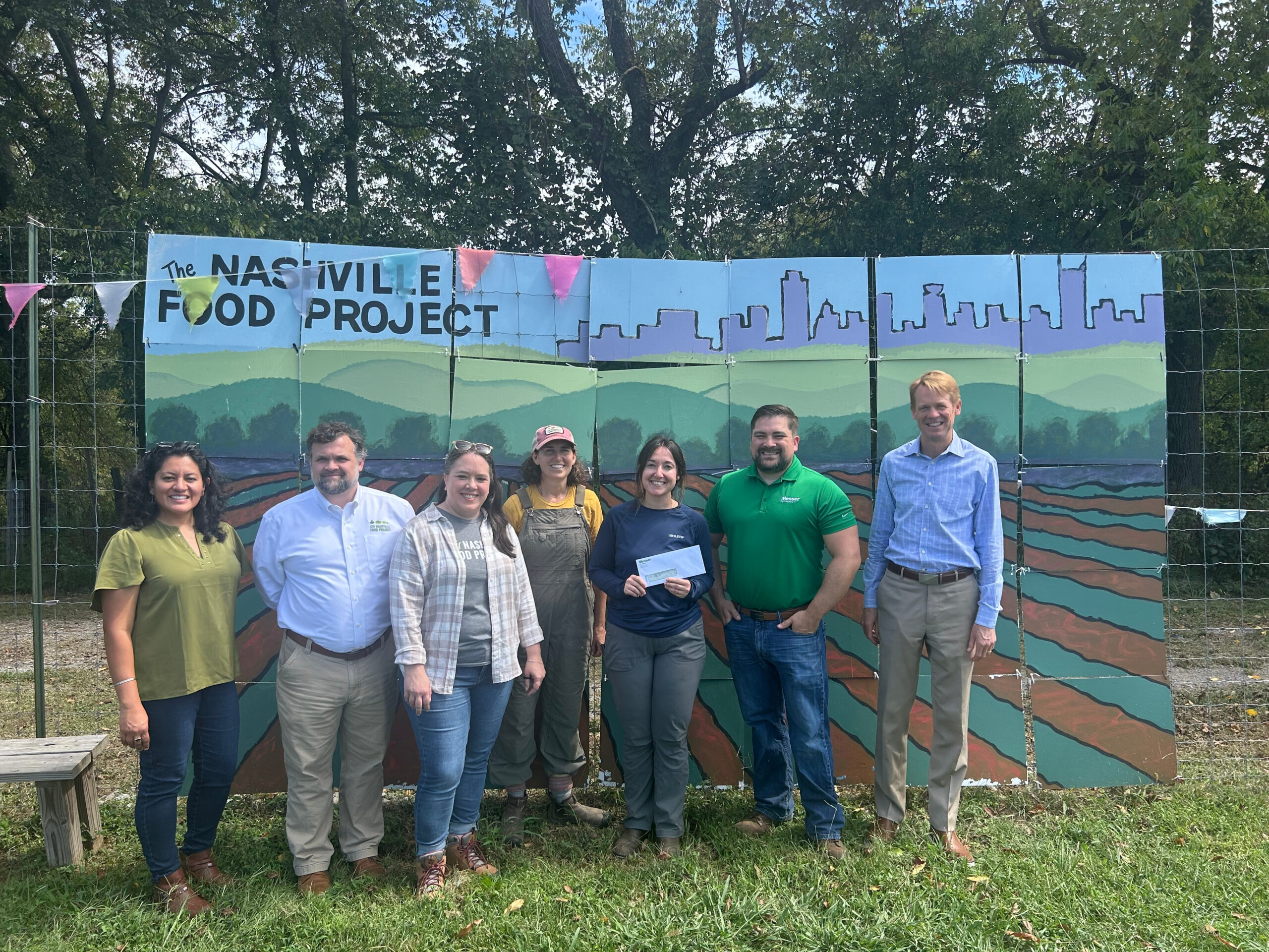 Nashville Food Project Messer Foundation Grant Check Presentation 2024_6637
