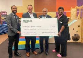 YMCA of Greater Cincinnati Messer Foundation Grant Check Presentation 2023_2
