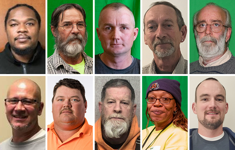 Photo collage of headshots