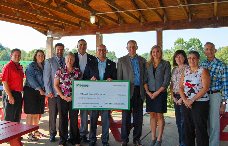 Messer Lexington YMCA donation