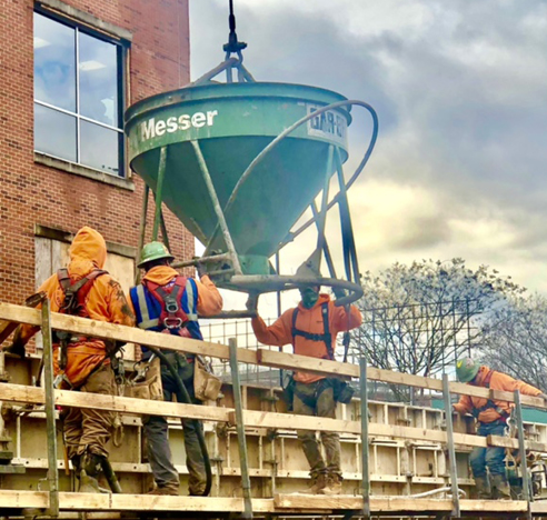 MSKI Concrete Pour