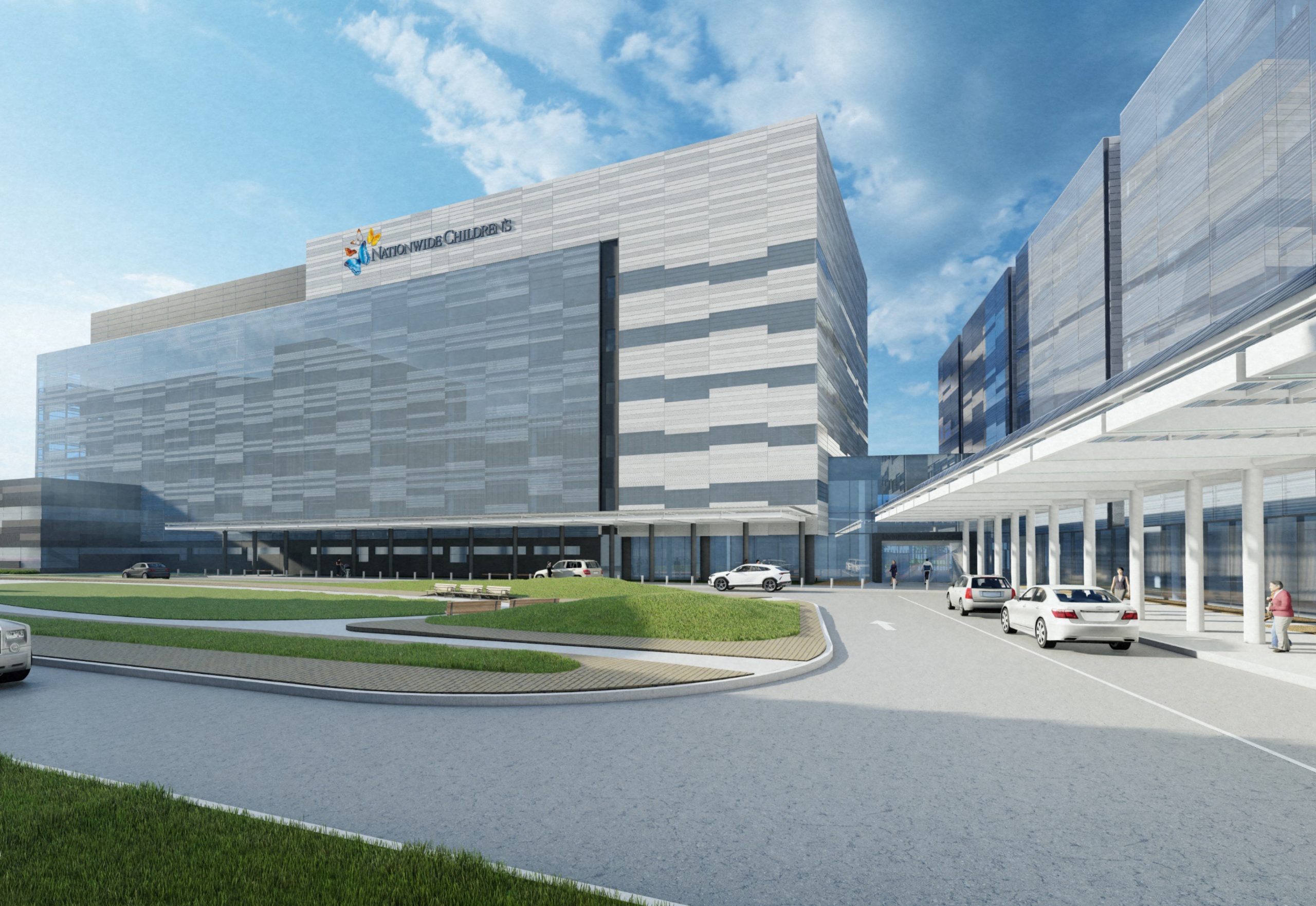 Rendering of hospital